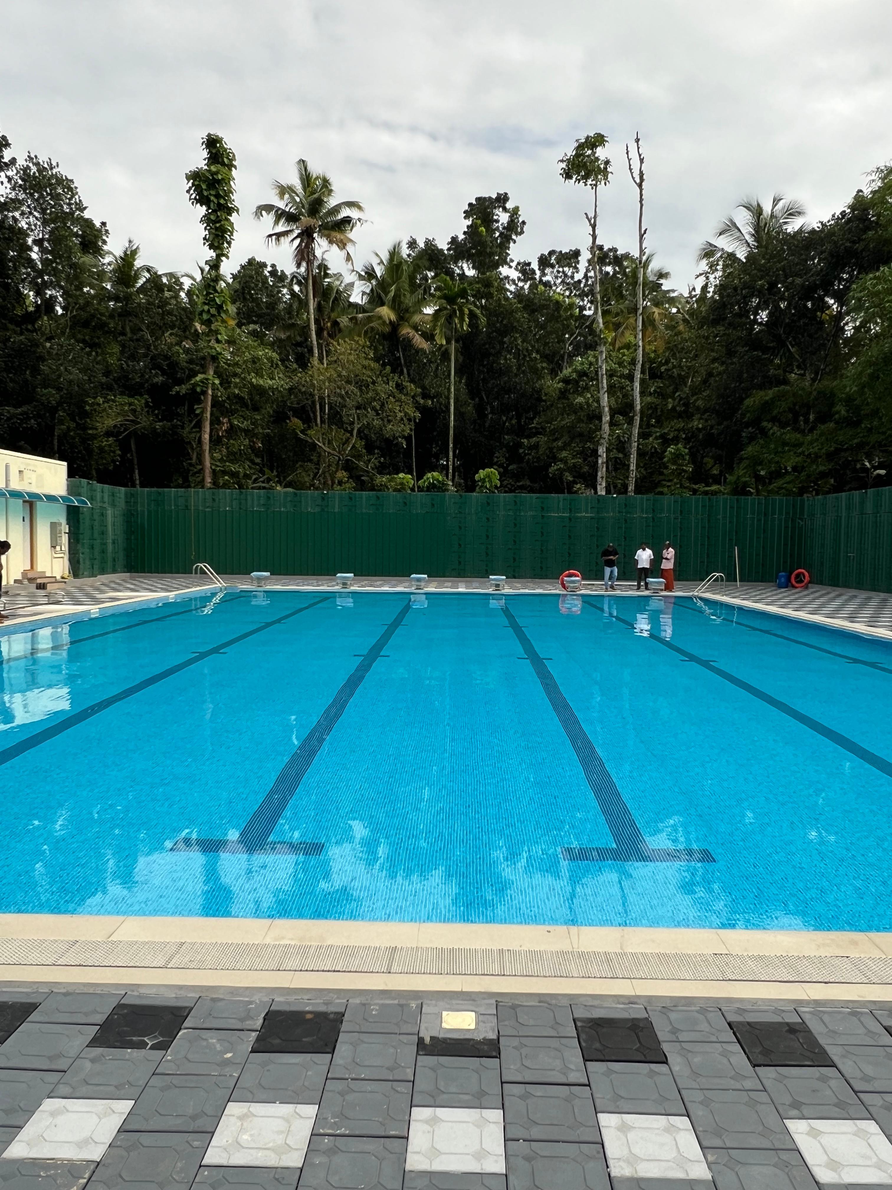 Real competition pool finished