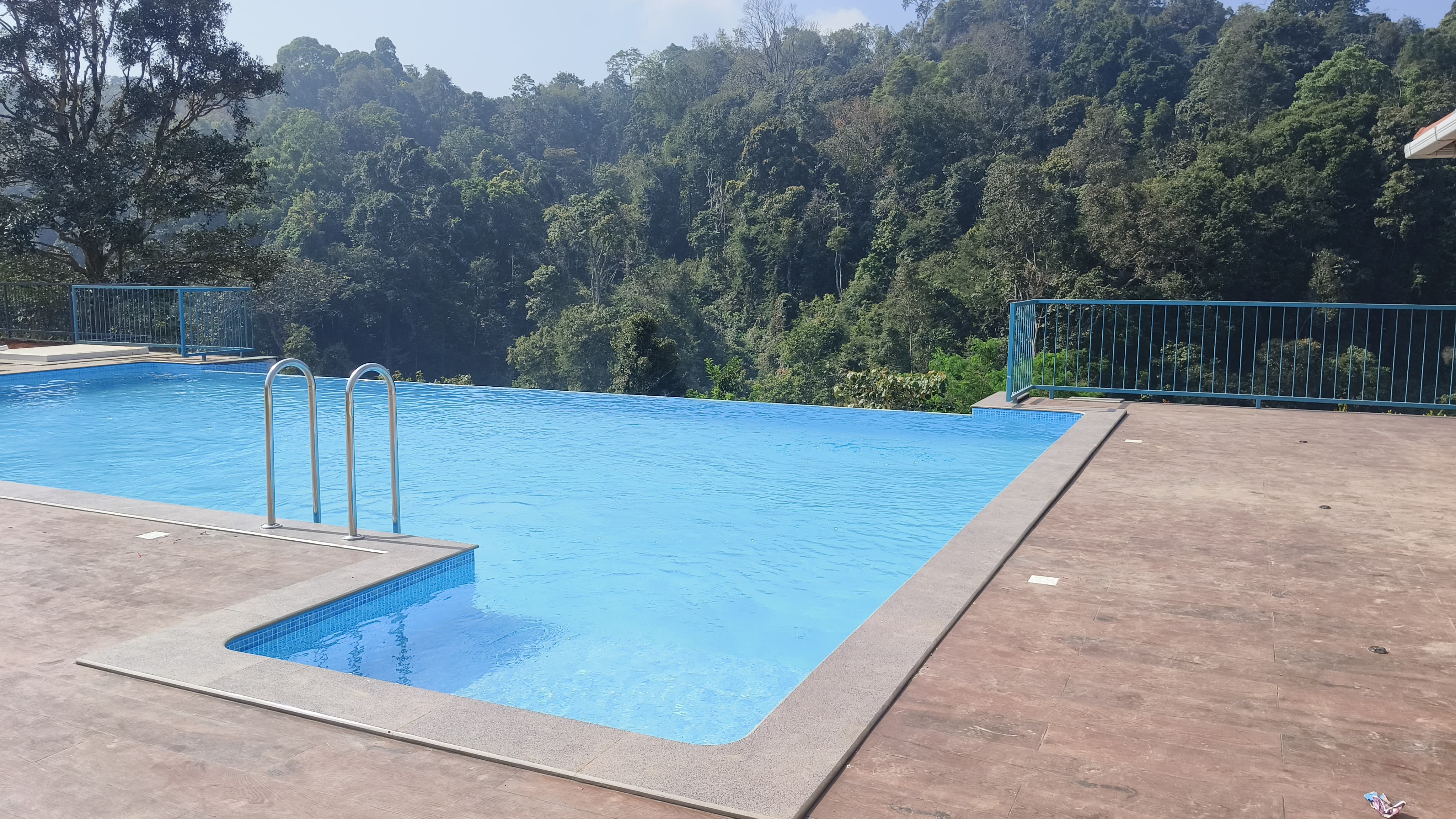 Pool under construction by Moothedan team
