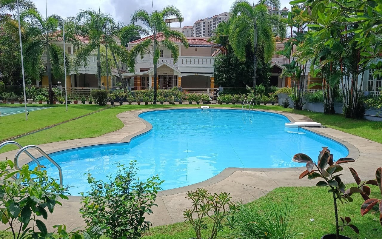 Orchid Meadows resort pool - completed and handed over with 10-year warranty