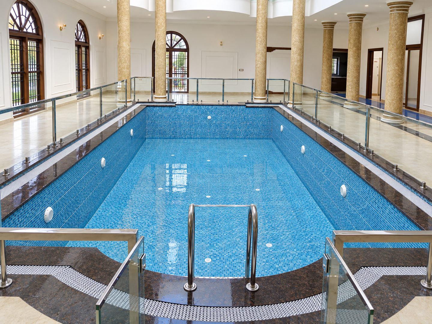 Coimbatore villa pool - Moothedan
